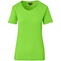 Ladies All Star T-Shirt Lime Front